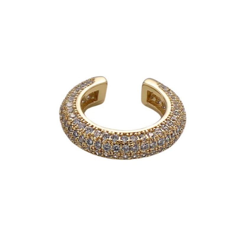 Pave ear cuff