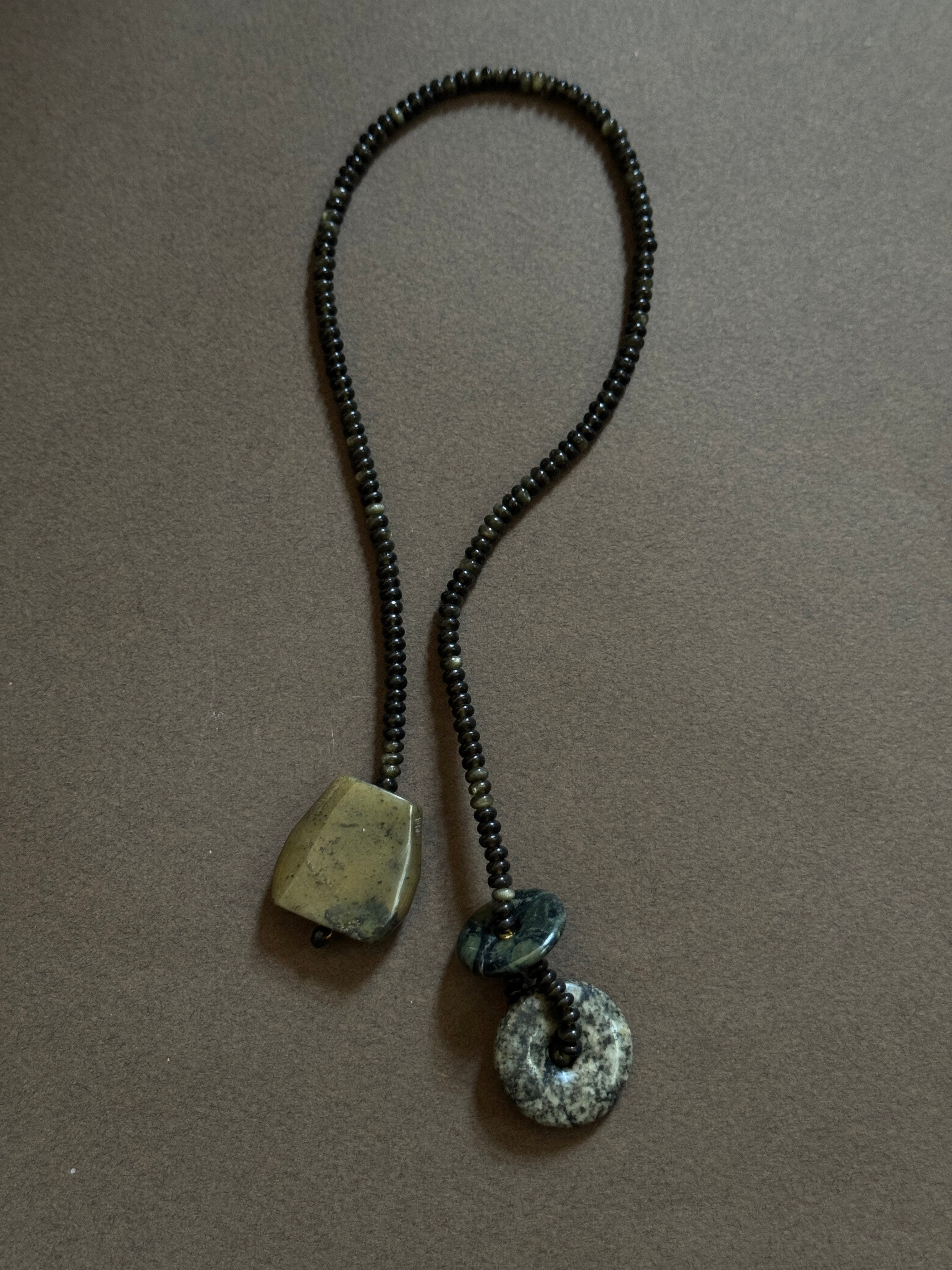 Gemstone bag charms