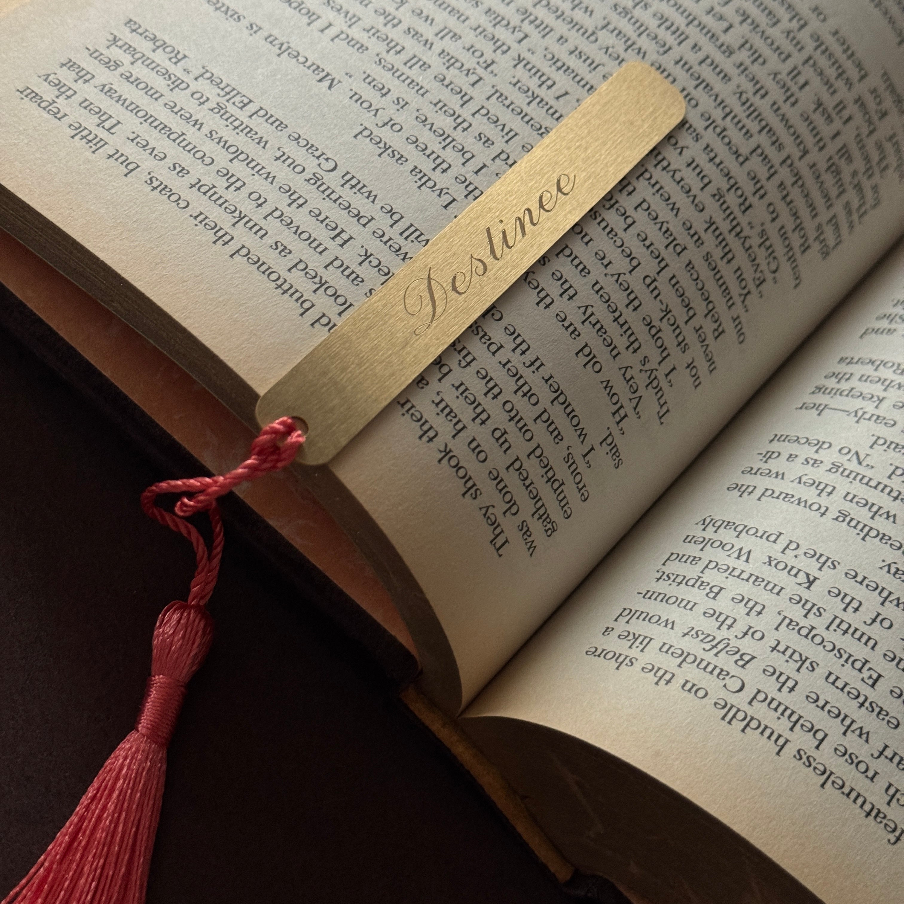 The golden page Bookmark