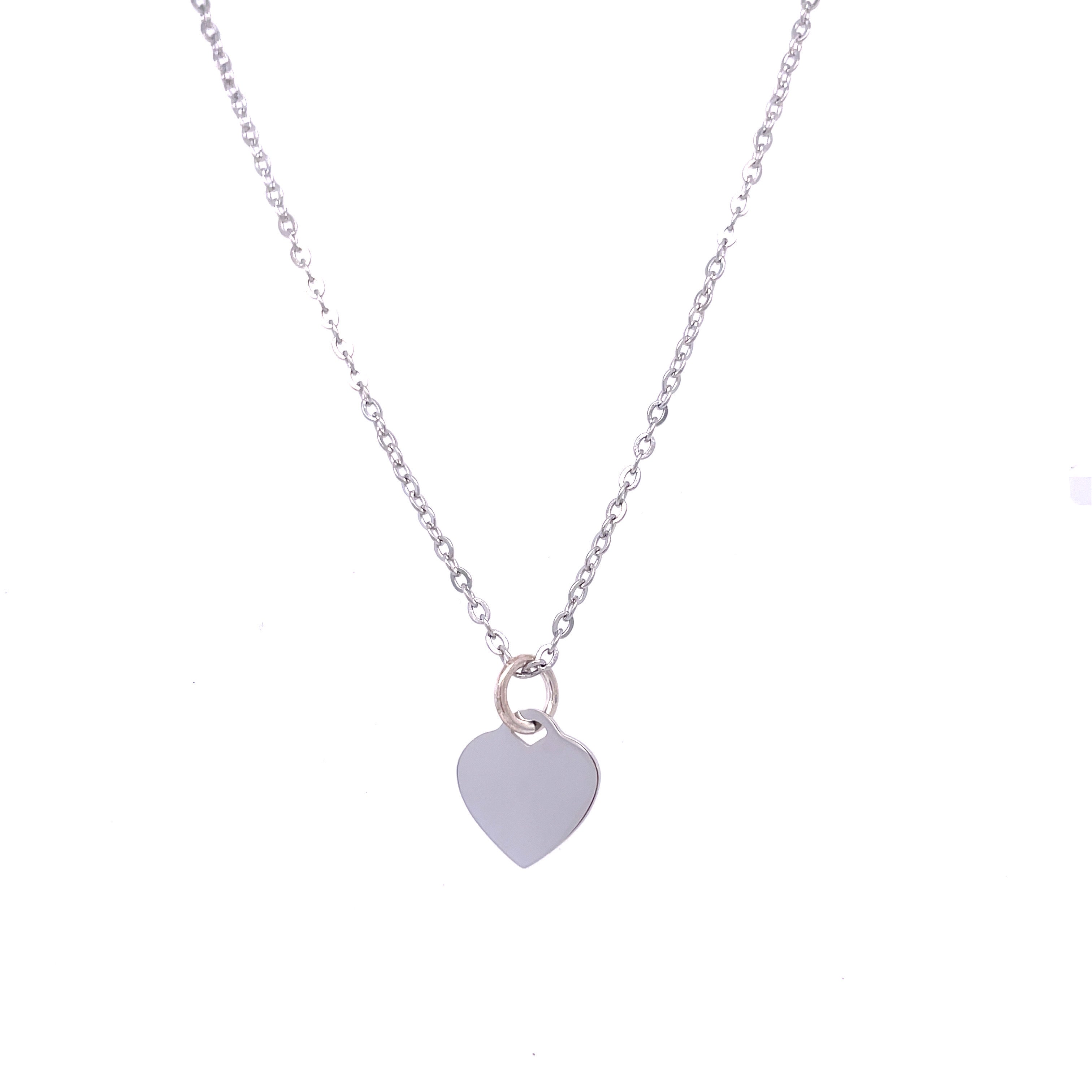 Silver Mini Heart