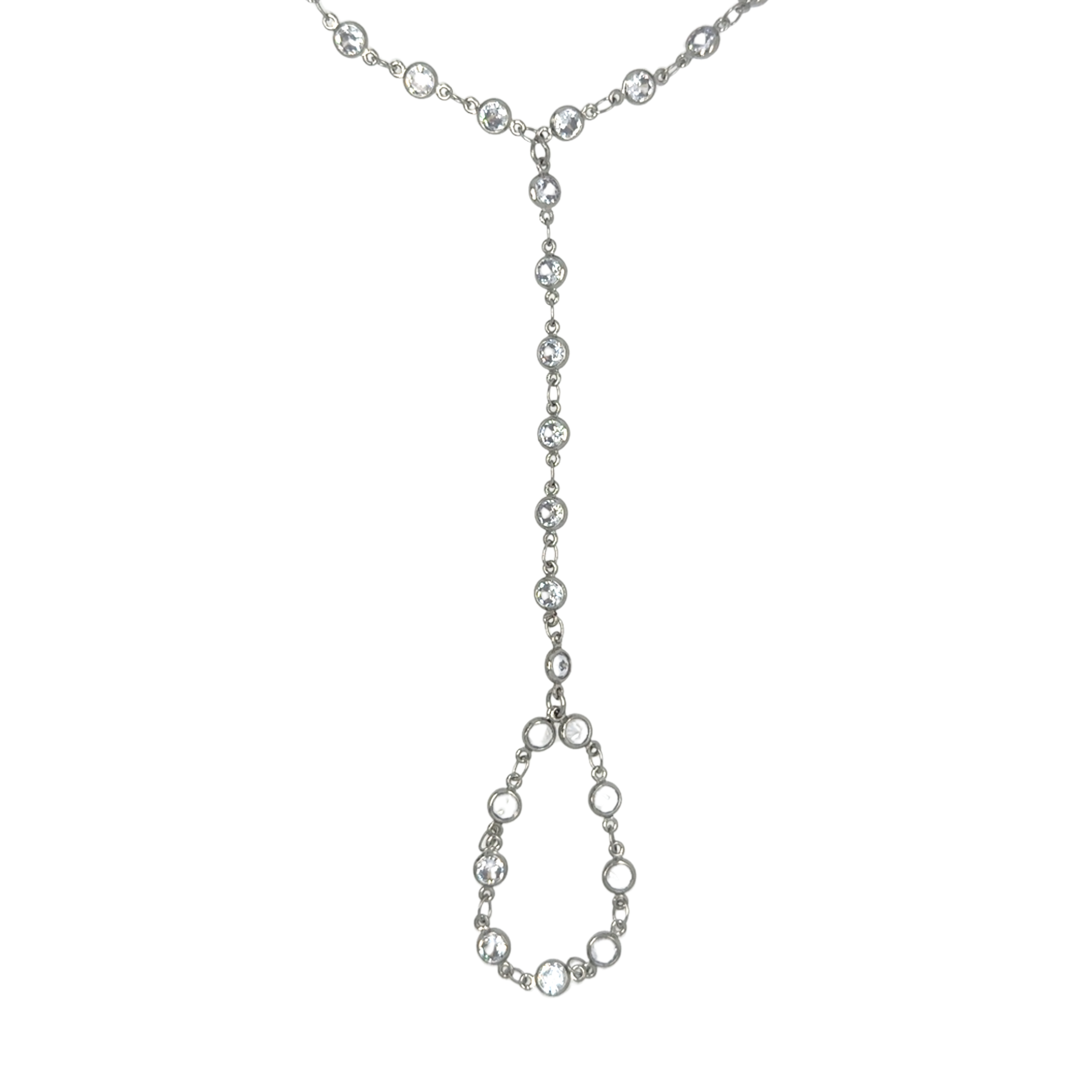 Esmeralda hand chain silver