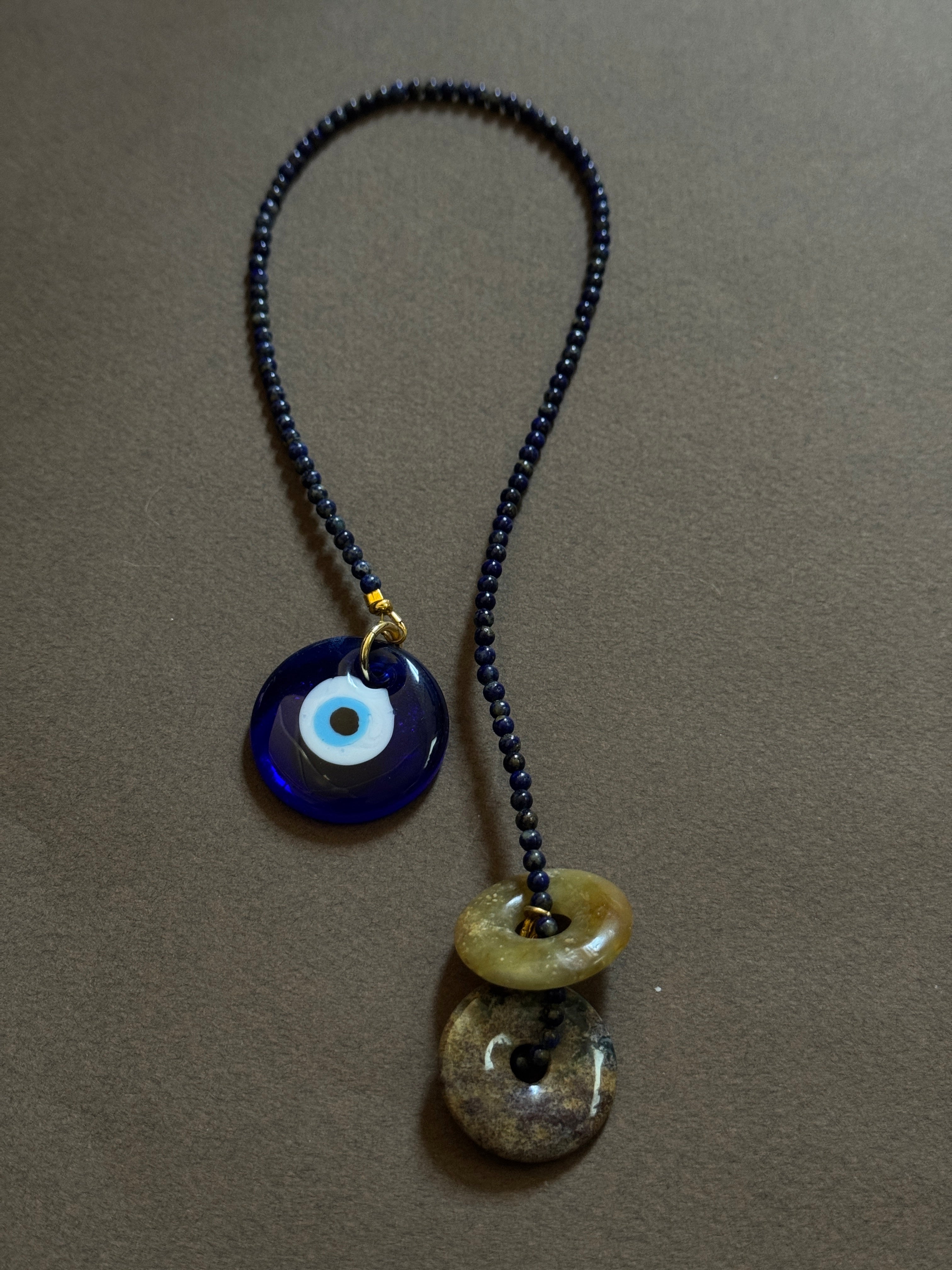 Gemstone bag charms