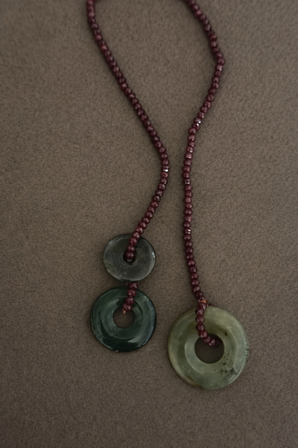 Gemstone bag charms